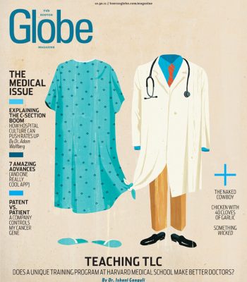 Boston Globe Magazine cover
