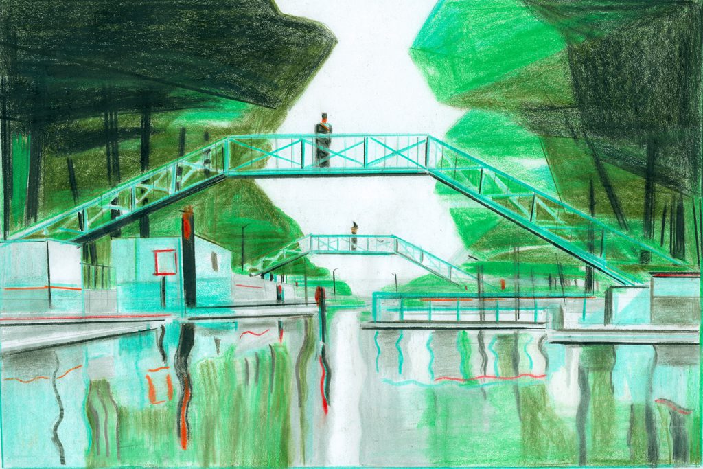 Emiliano Ponzi 36 vues du canal Saint Martin 1