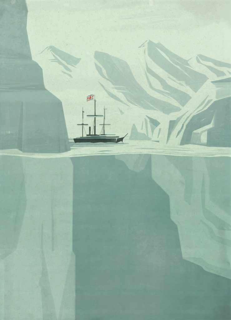 POLAR EXPRESSED, Emiliano Ponzi New Yorker Magazine