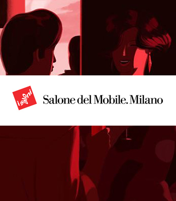 60 years of the Salone del Mobile.Milano turned into illustrations